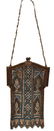 LOT ANTIQUE ENAMELED MESH PURSES, WHITING & DAVIS - 2