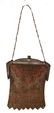 LOT ANTIQUE ENAMELED MESH PURSES, WHITING & DAVIS - 5