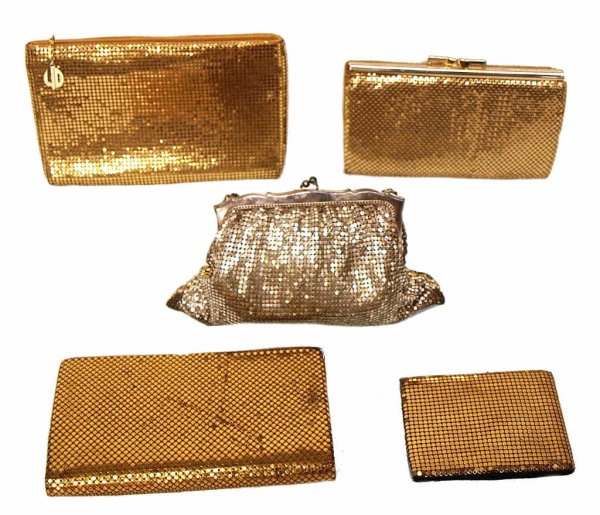 (5) VINTAGE WHITING & DAVIS MESH PURSE COLLECTION