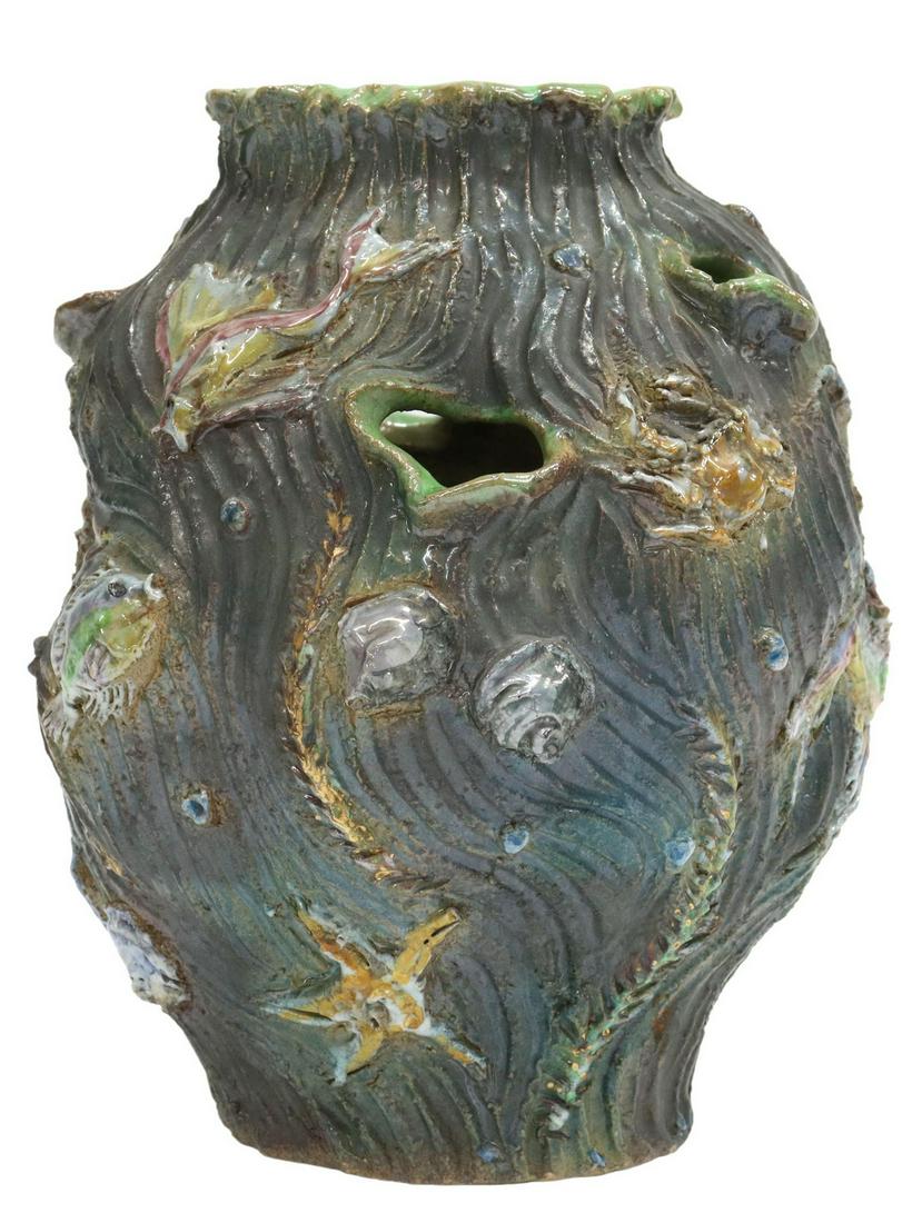 IVOS PACETTI ITALIAN MID-CENTURY CERAMIC VASE (1 of 5)