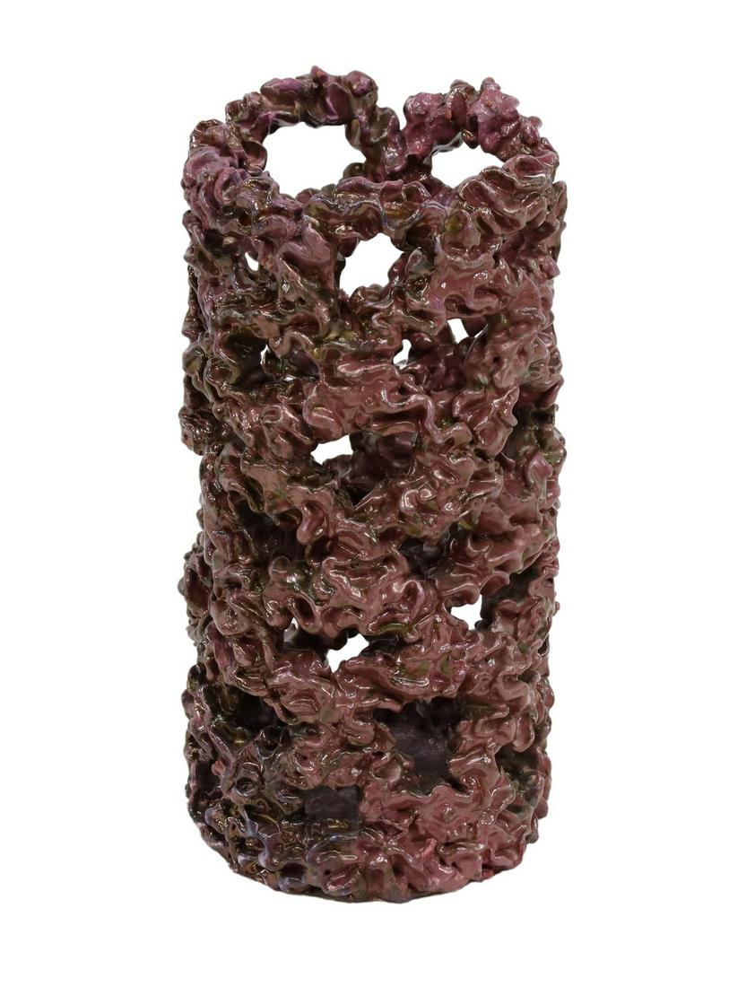 ITALIAN MID-CENTURY CERAMIC UMBRELLA CANE STAND (1 of 3)