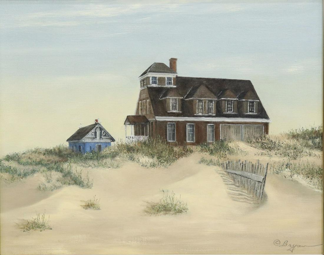 DONALD BRYAN (1924-2013) 'AT THE EDGE OF THE LAND' (1 of 4)