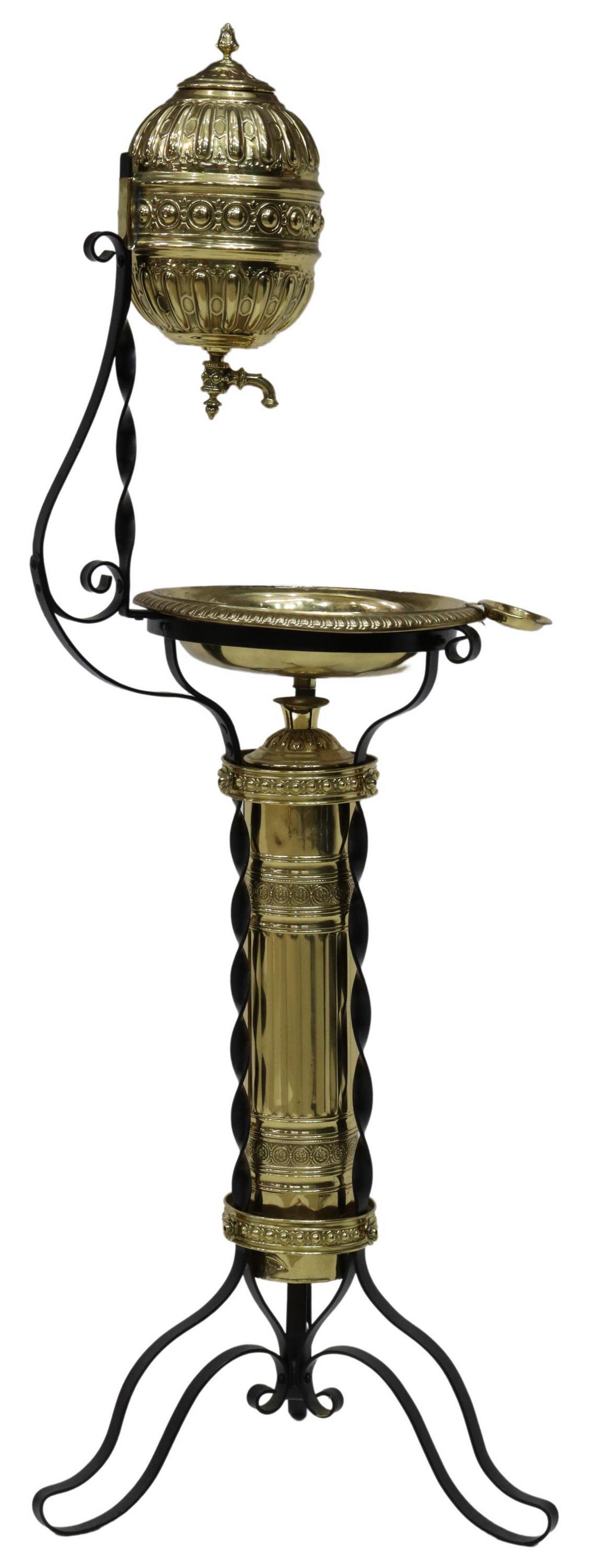 (6) ANTIQUE BRASS DOCTOR'S SINK & MEDICAL TOOLS (1 of 7)