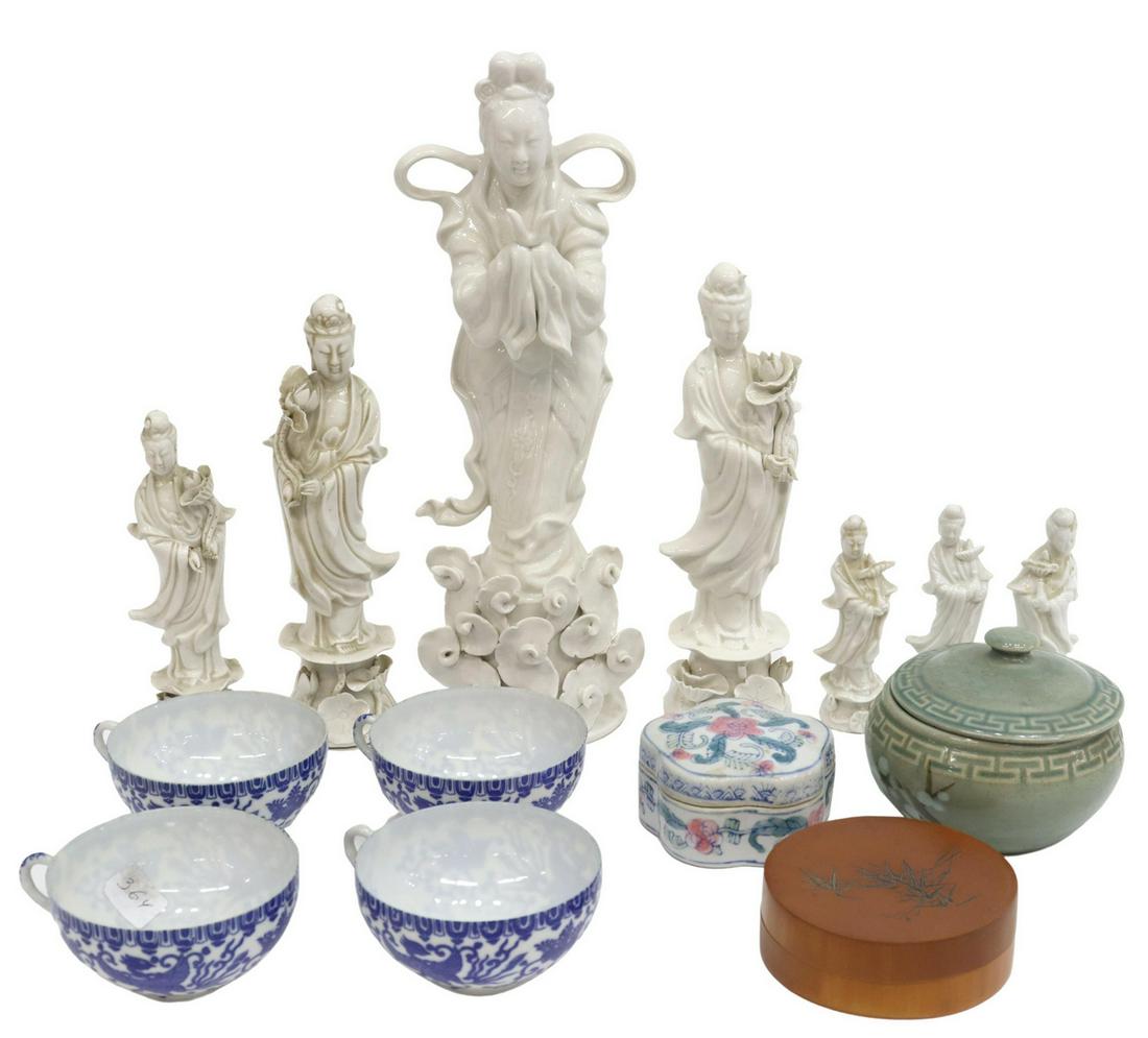 (14) ASIAN PORCELAIN & OTHER DECORATIVE ITEMS (1 of 7)