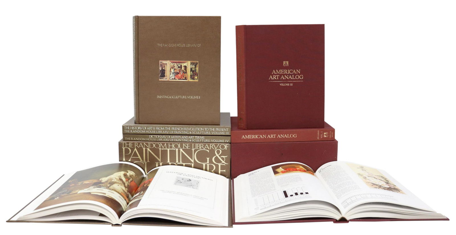 (7) ART BOOKS: HISTORY OF ART, AMERICAN ART ANALOG (1 of 8)