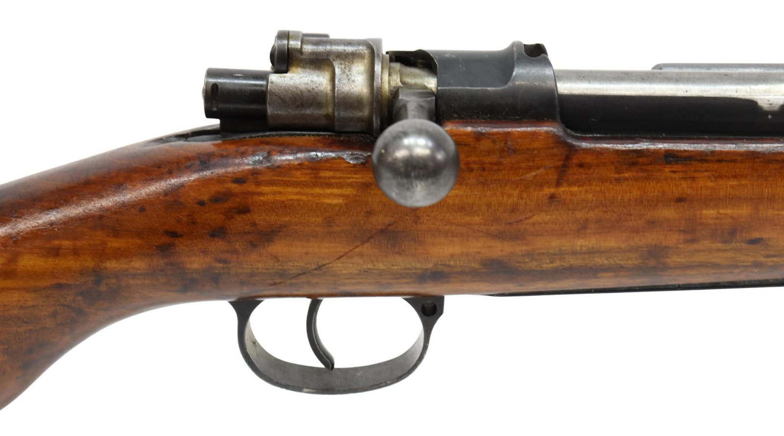 CZECH VZ 24 SHORT RIFLE, 8MM: Czech Model VZ 24 rifle, 8mm caliber, bolt action, 23.23" barrel, fixed front sight, bayonet lug, importer marks near muzzle, adjustable rear sight, marked at left receiver "Zbroudvka Brno", A.S. VZ.2