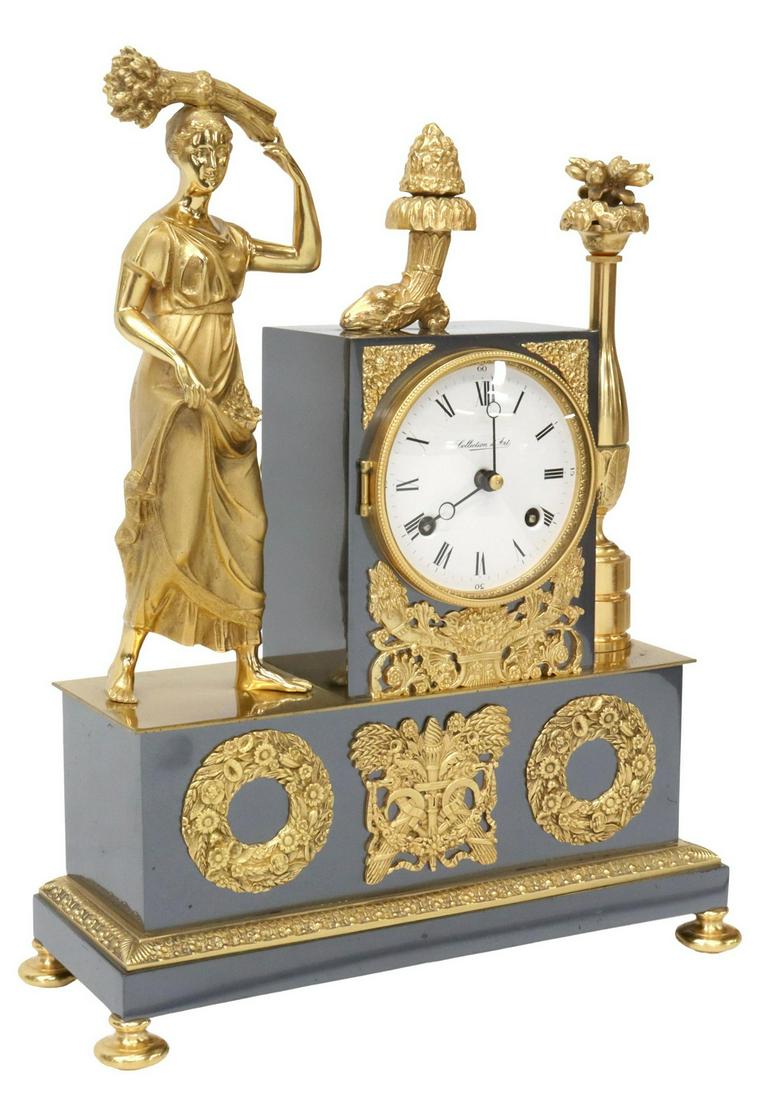 COLLECTION D'ART RESTAURATION STYLE MANTEL CLOCK (1 of 9)