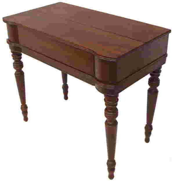 Antique American Mahogany Spinet Desk Jan 03 2010 Austin