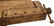 ANTIQUE RUSTIC FRENCH MIXED WOOD WORK BENCH - 3
