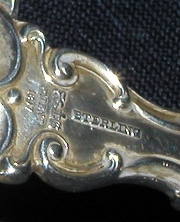 STERLING SILVER LADEL MARKED- PATENT 189 - 3