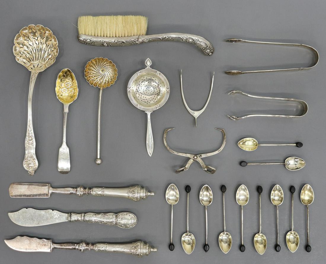 (23) ASSORTED STERLING SILVER FLATWARE, 7.58OZT (1 of 7)