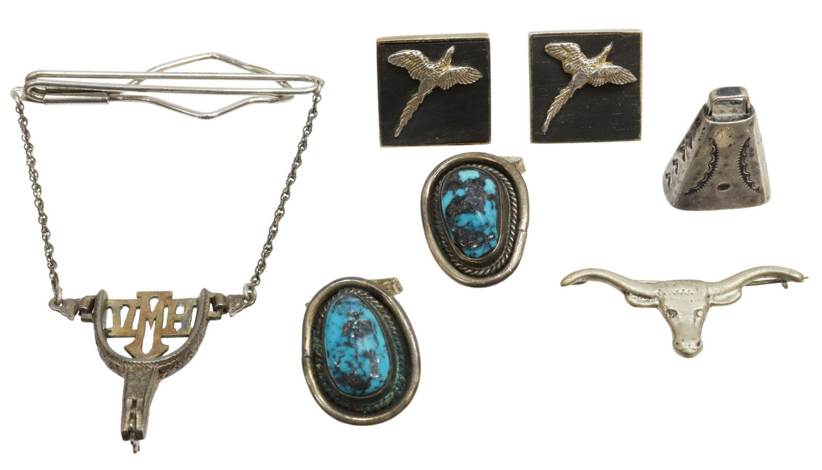 (7) SOUTHWEST GENTLEMEN'S STERLING ACCESSORIES (1 of 5)