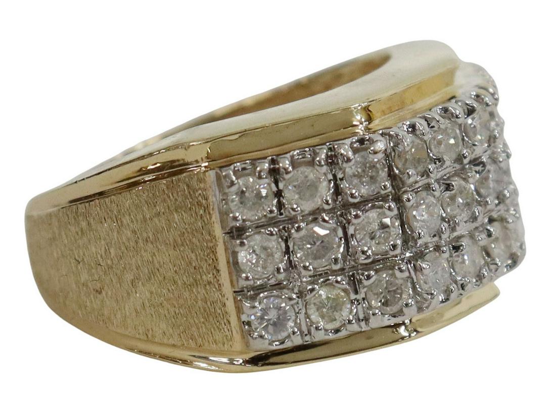 ESTATE 14KT GOLD & APPROX 1CTTW DIAMOND RING (1 of 5)