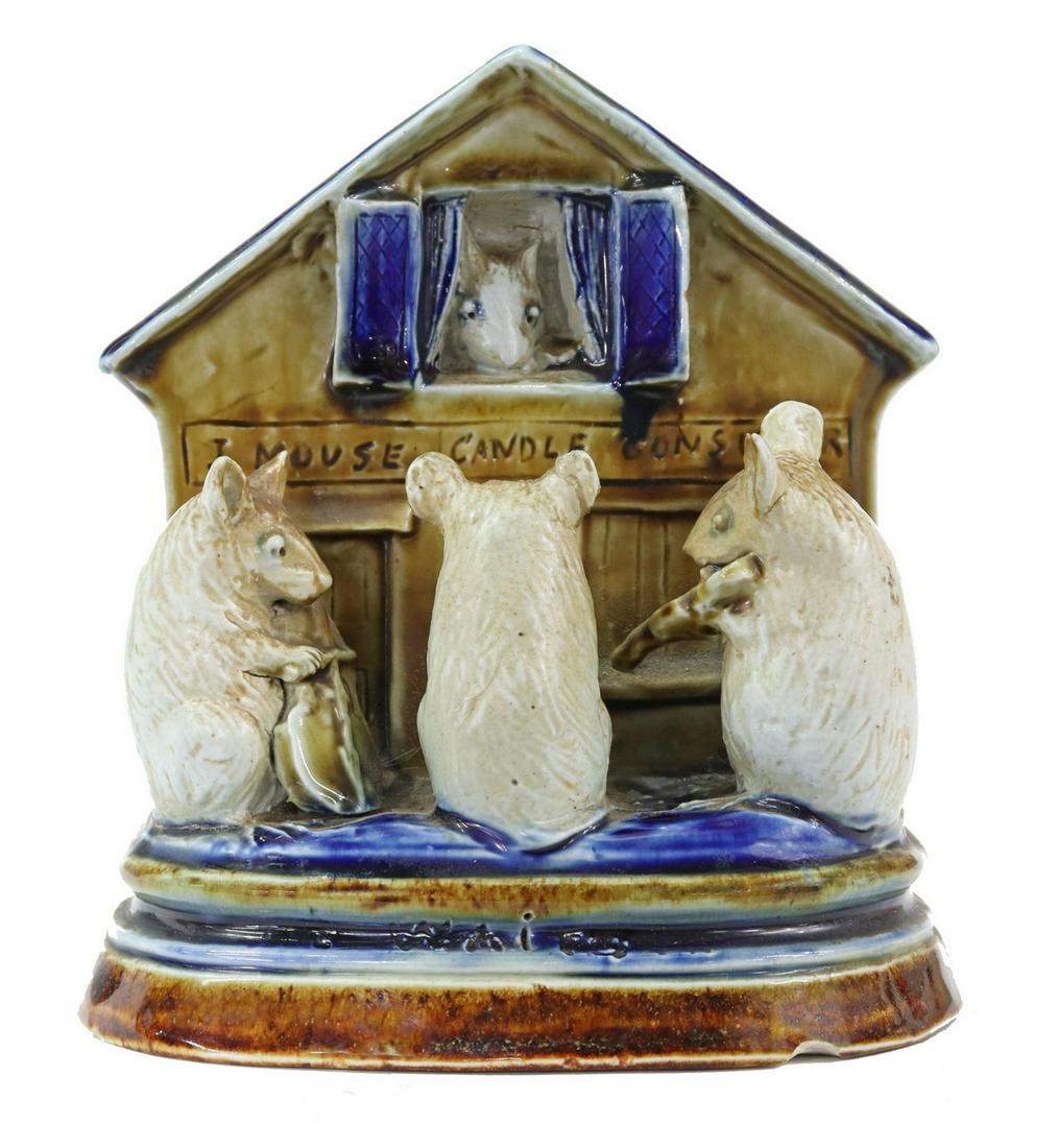 GEORGE TINWORTH 'WAITS' STONEWARE MOUSE GROUP (1 of 13)