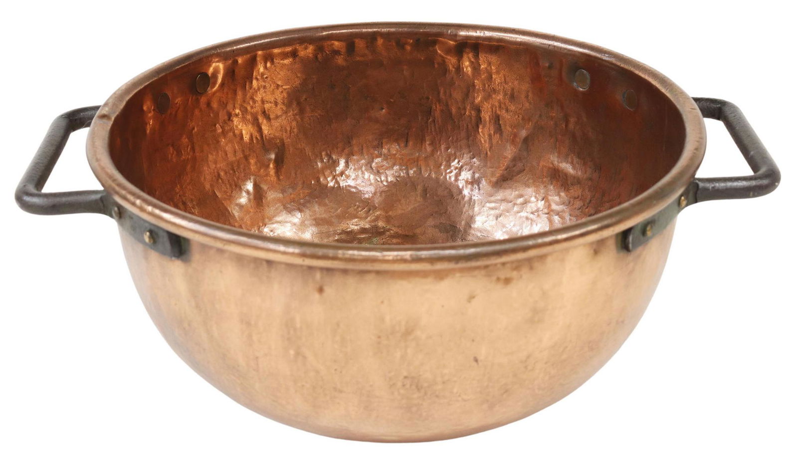 CONTINENTAL OVERSIZED COPPER & IRON POT (1 of 4)