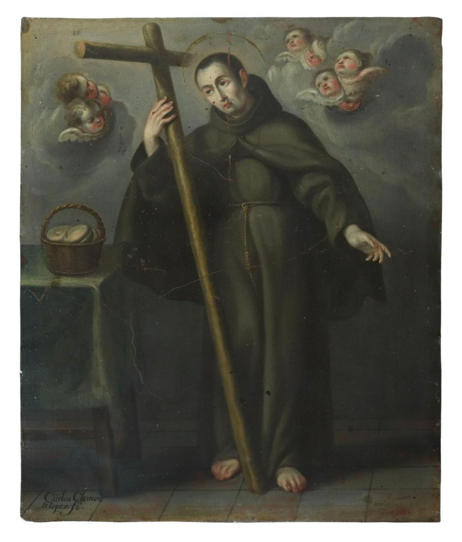 CARLOS CLEMENTE LOPEZ (D.1790) SAN JUAN RETABLO (1 of 5)
