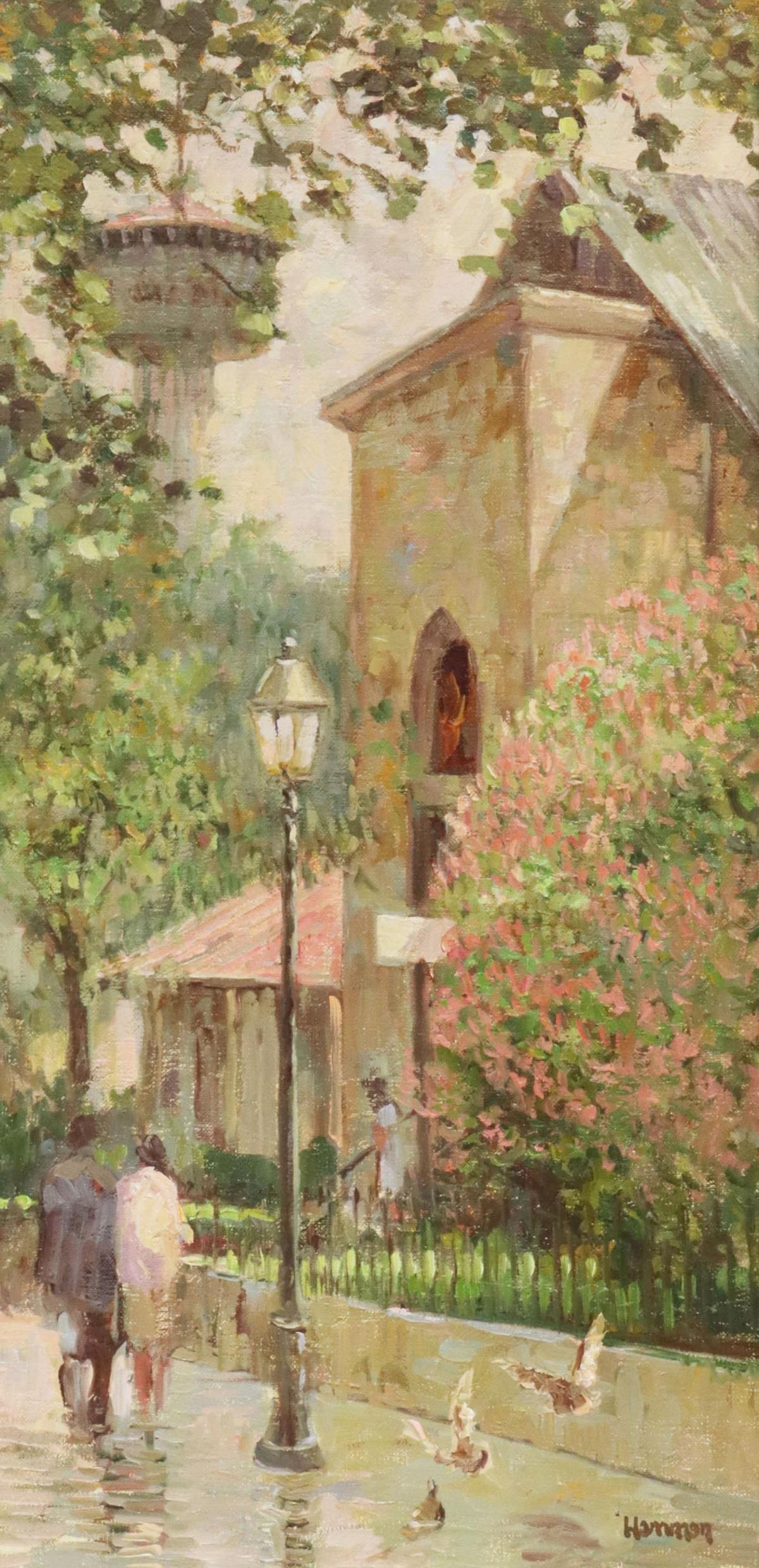 ROBERT HAMMAN (B.1938) SAN ANTONIO SPRING (1 of 4)