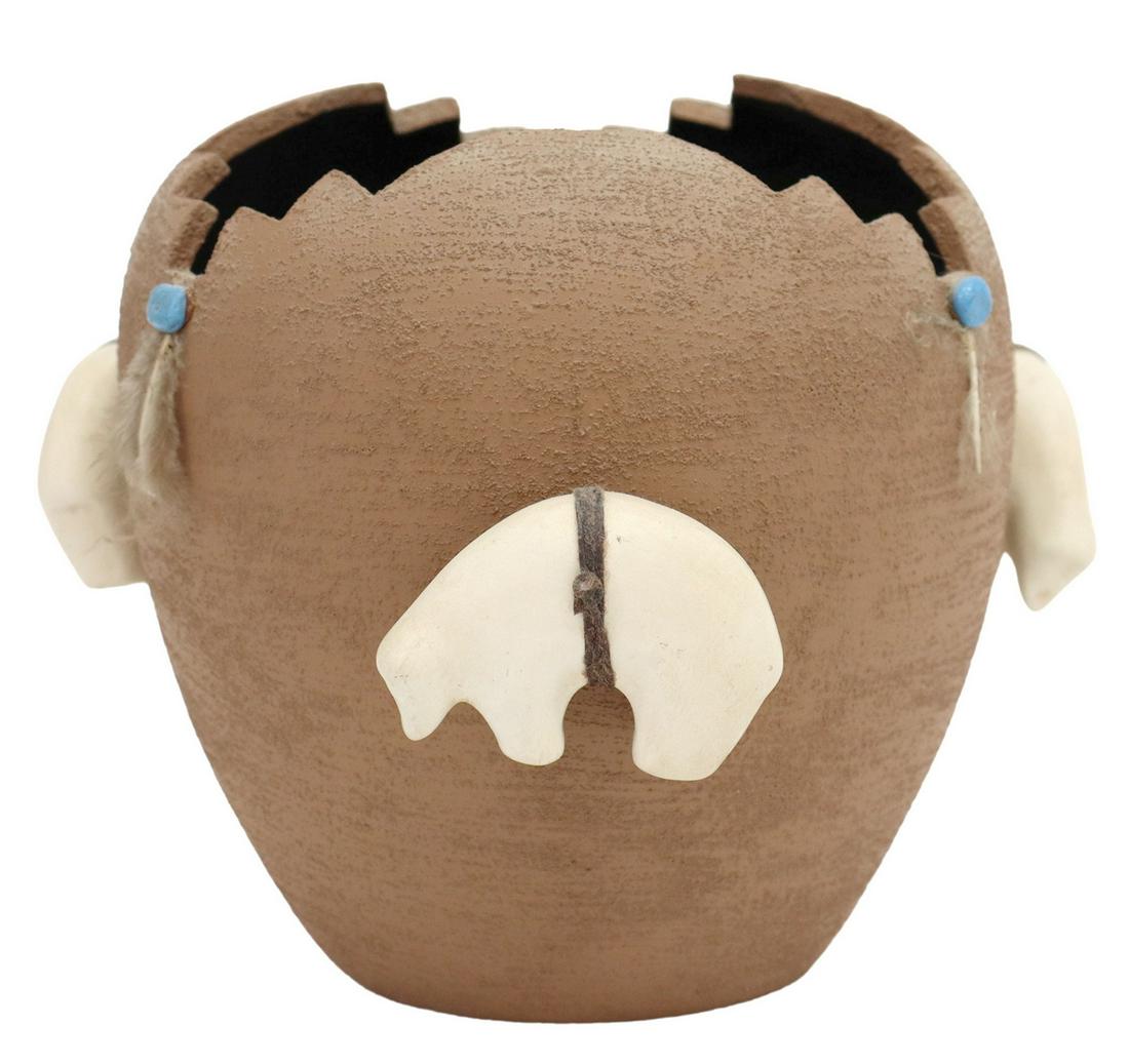 JOBETH MAIZE ZUNI PUEBLO POTTERY VESSEL (1 of 5)