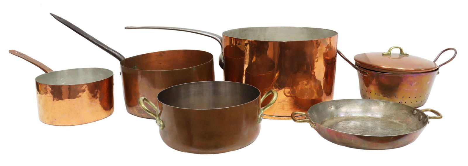 (6) VINTAGE DECORATIVE COPPER KITCHENWARE (1 of 5)