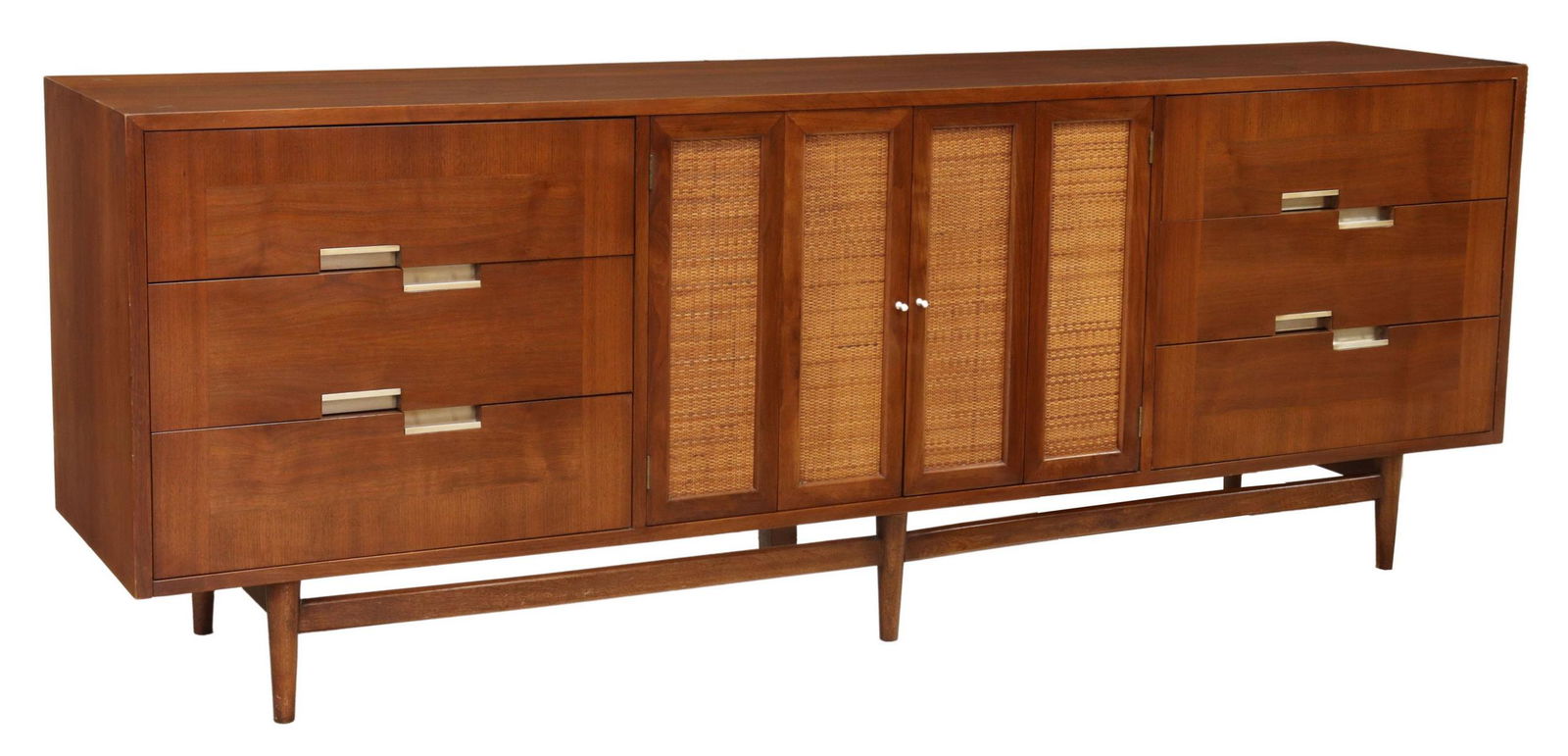 MID-CENTURY MARTINSVILLE ACCORD WALNUT DRESSER (1 of 6)