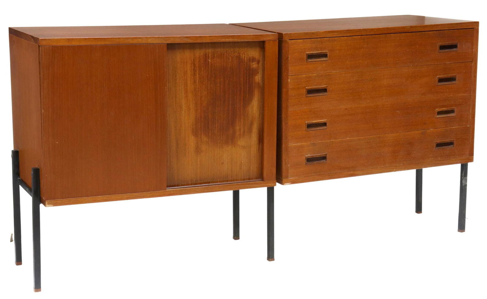 ITALIAN MID-CENTURY MODERN TEAK SIDEBOARD (1 of 5)