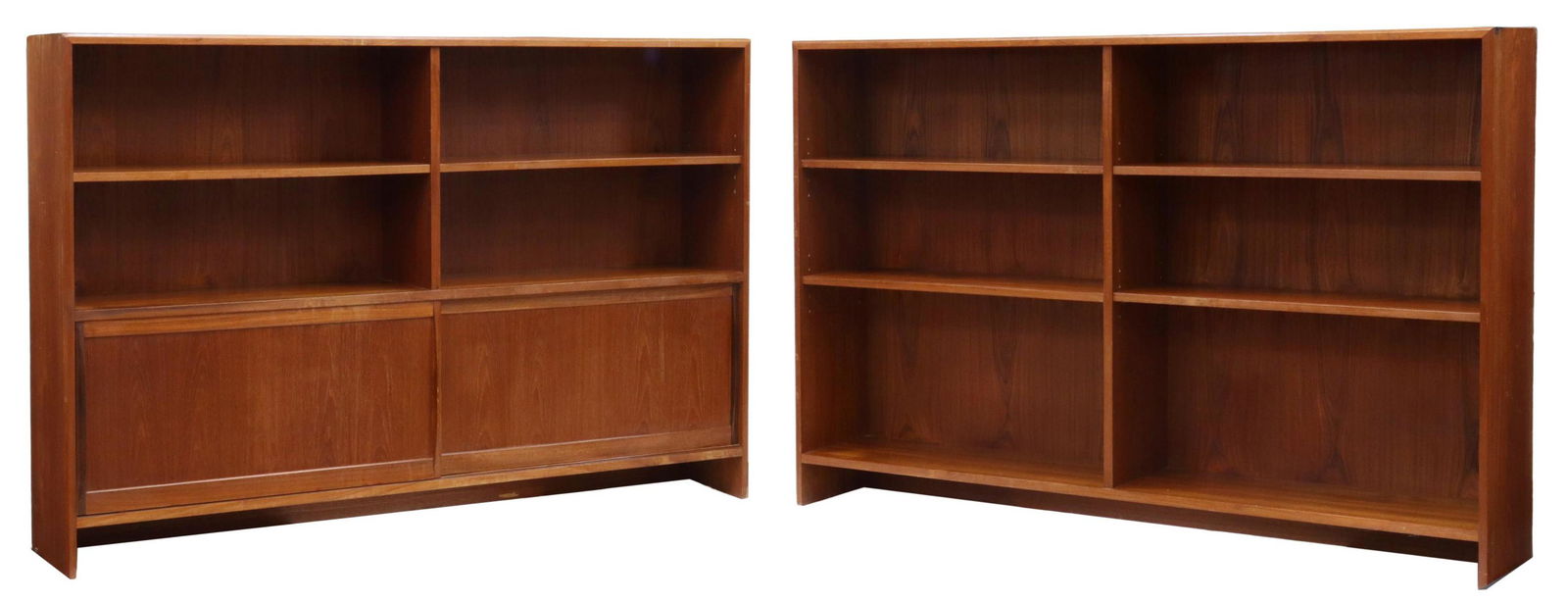 (2) DANISH MID-CENTURY MODERN TEAK BOOKCASES (1 of 5)