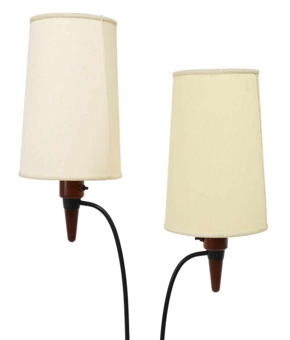 ITALIAN MID-CENTURY MODERN TWO-LIGHT FLOOR LAMP (1 of 3)