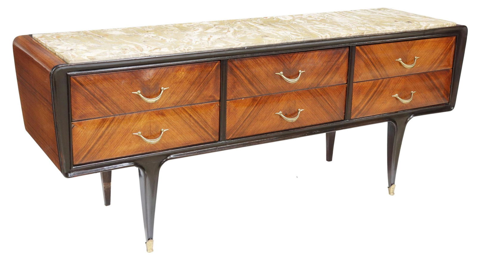 ITALIAN MID-CENTURY MODERN MARBLE-TOP DRESSER (1 of 5)
