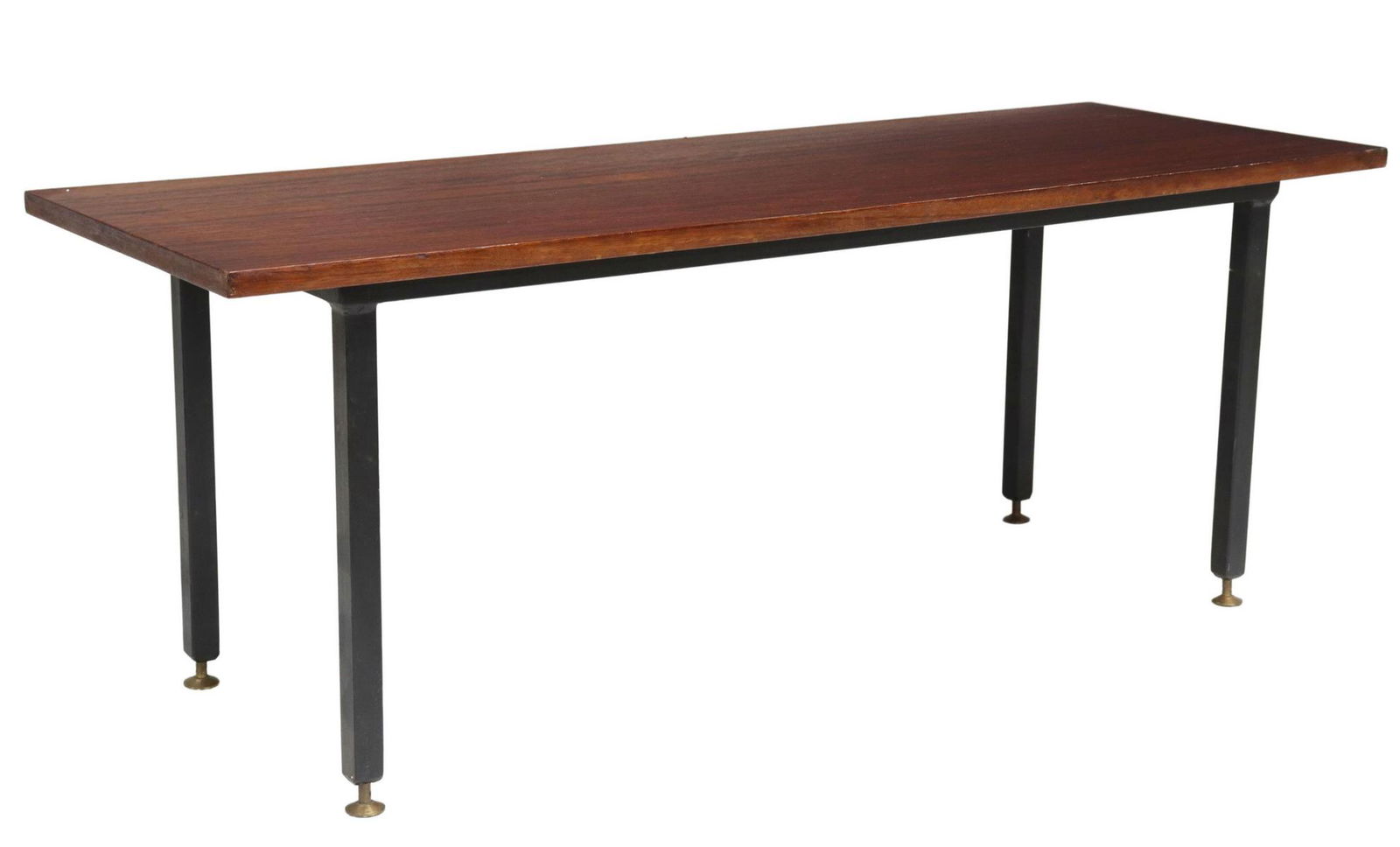 ITALIAN MID-CENTURY MODERN MAHOGANY COFFEE TABLE (1 of 4)