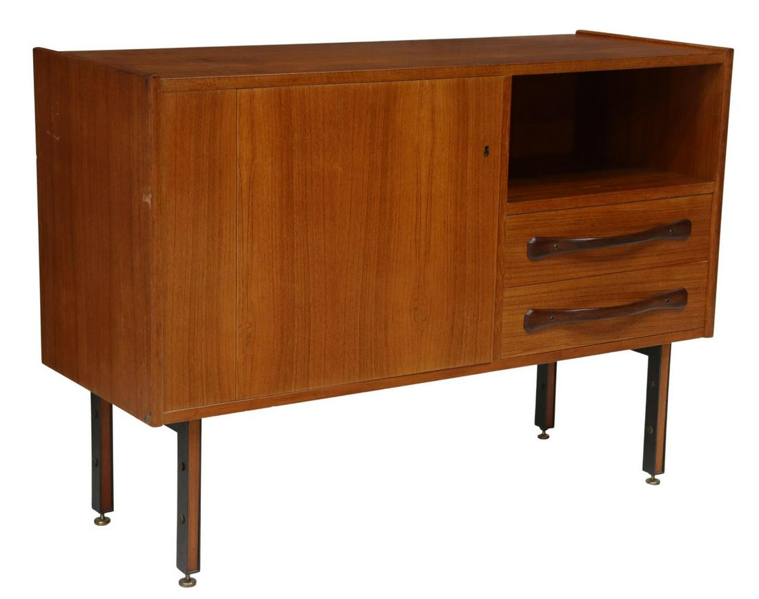 ITALIAN MID-CENTURY MODERN TEAK SIDEBOARD (1 of 6)