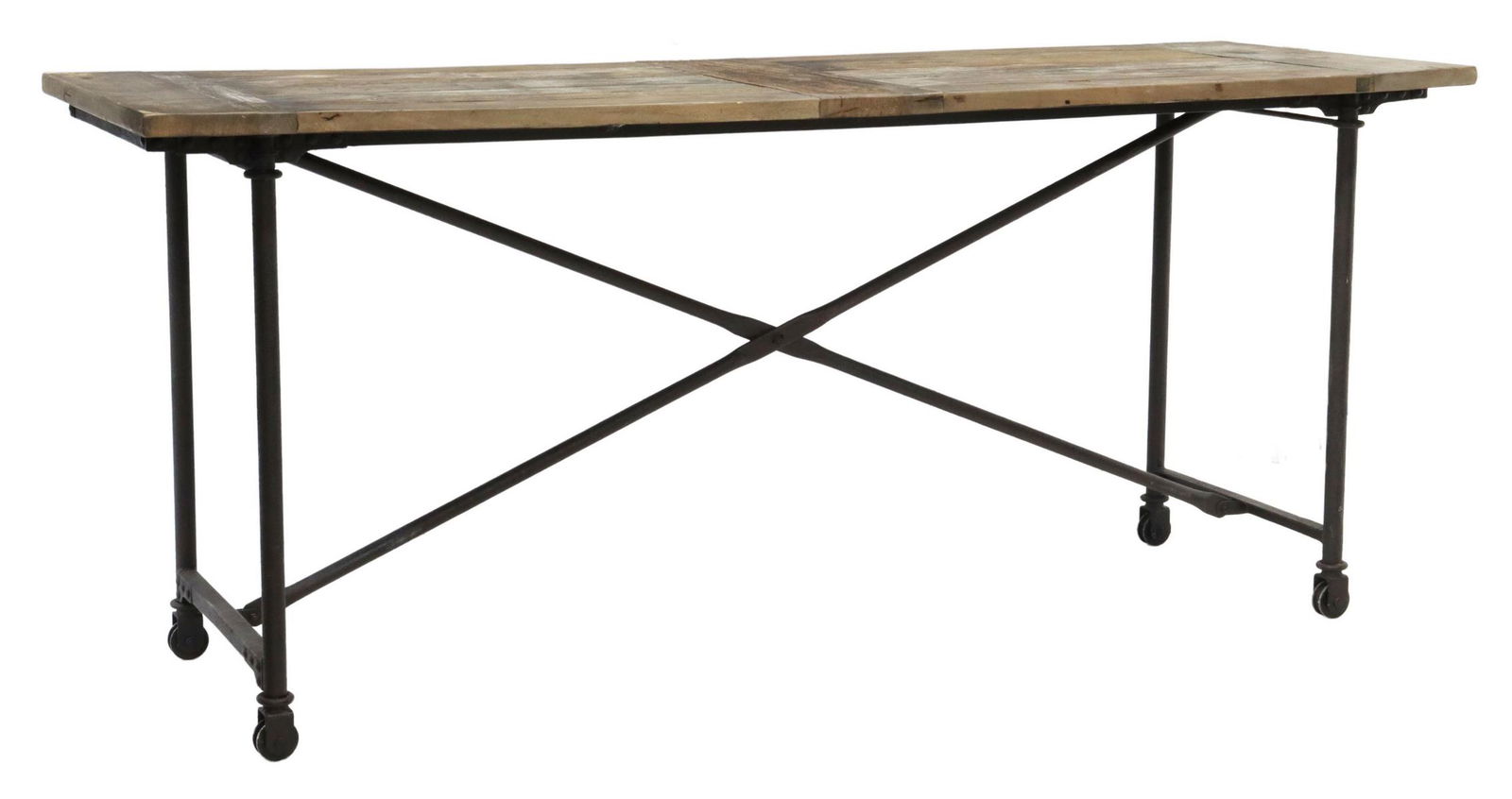 Restoration hardware flatiron 2024 rectangular dining table