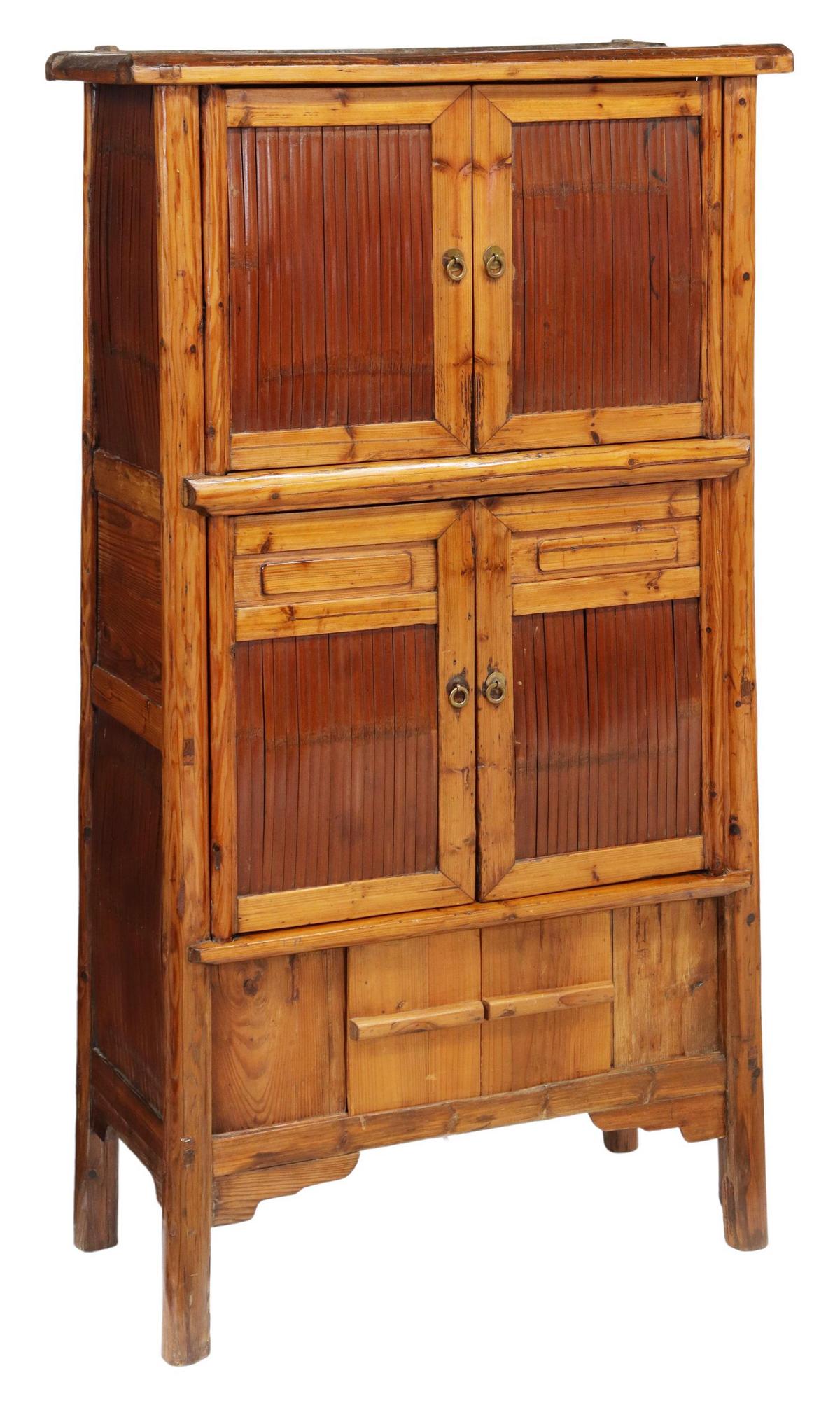 CHINESE ELMWOOD CABINET (1 of 4)