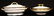 GROUP GILT PORCELAIN TABLEWARE, LIMOGES, EPIAG - 2