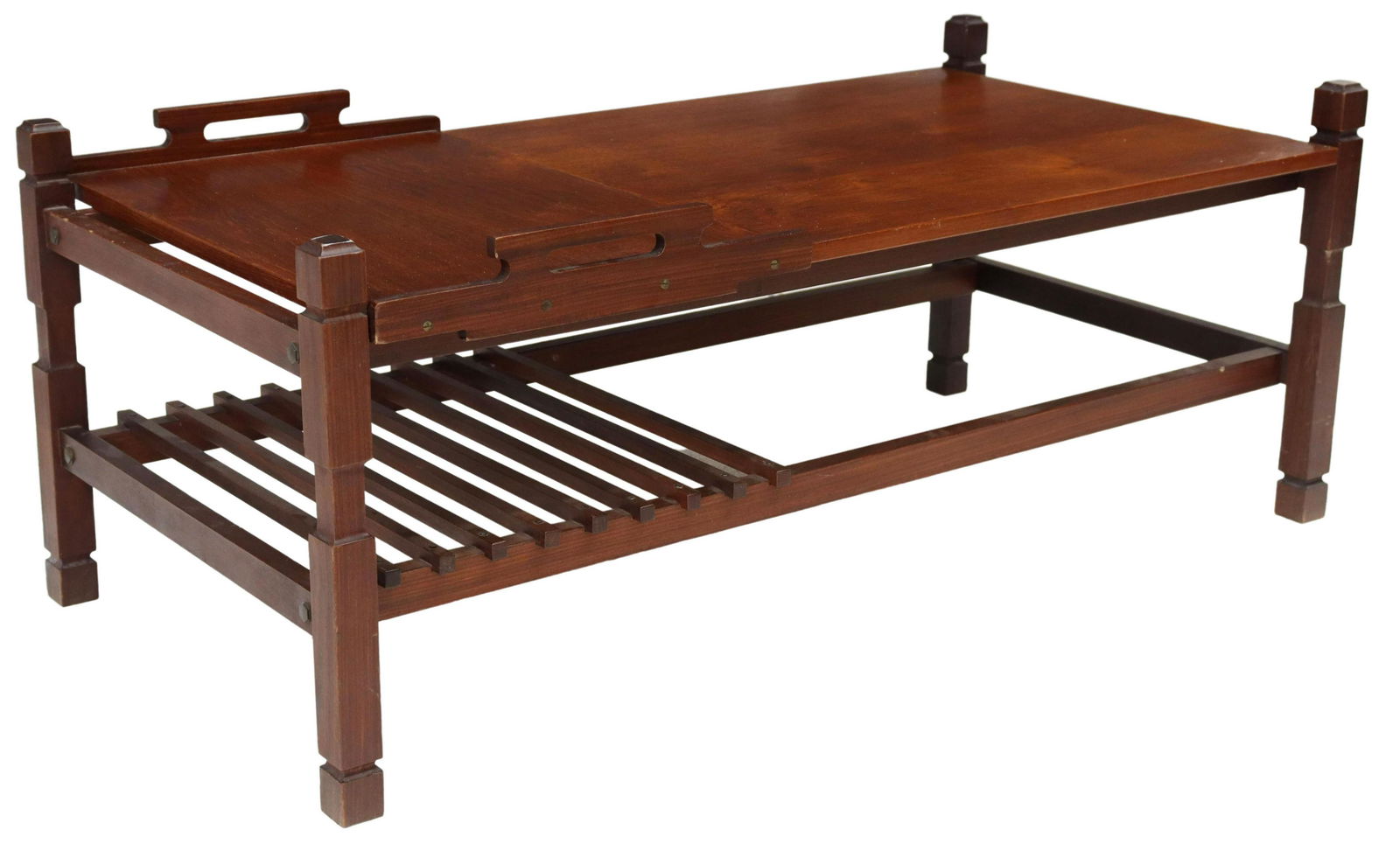 ITALIAN MID-CENTURY MODERN TRAY-TOP COFFEE TABLE (1 of 5)