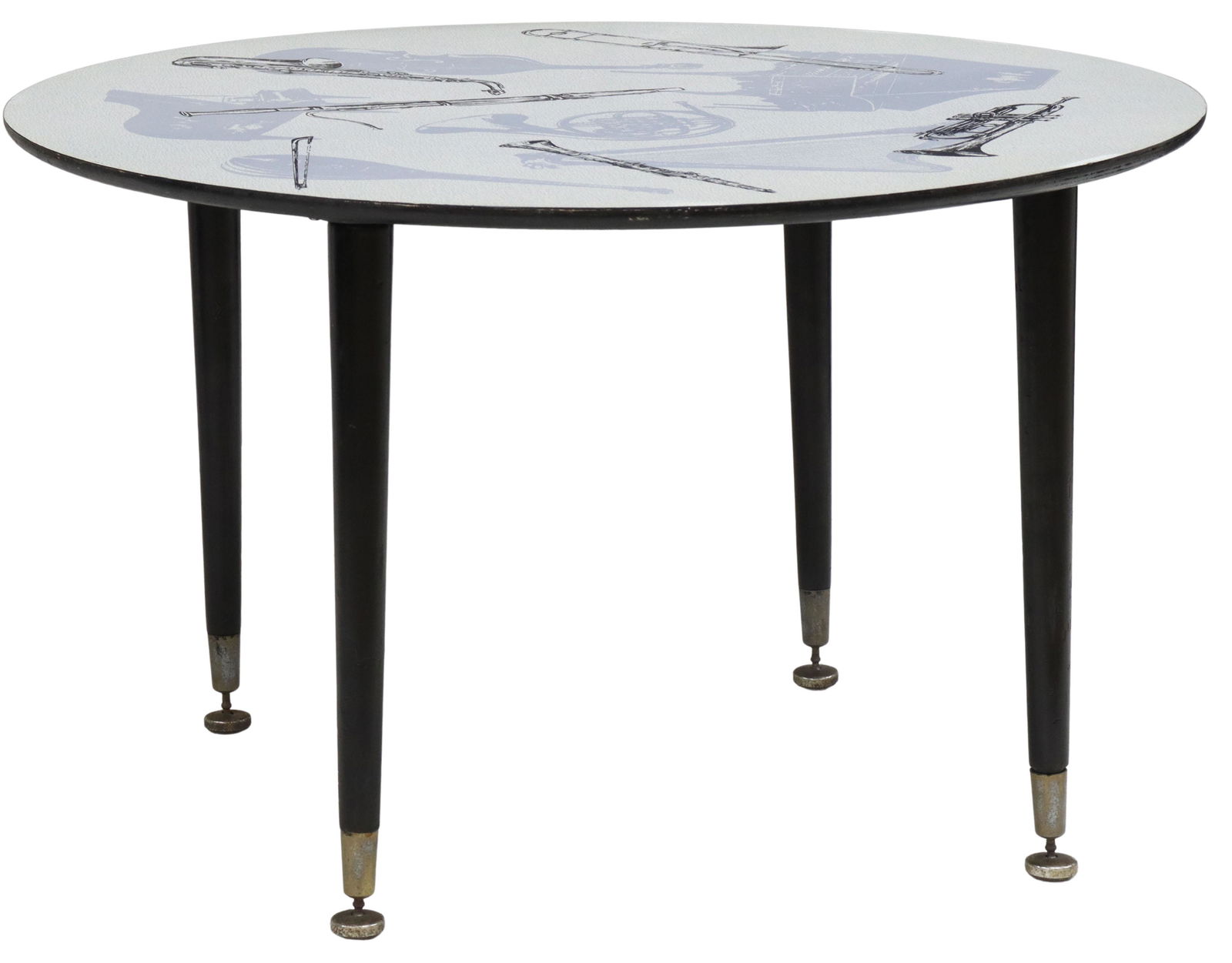 PIERO FORNASETTI MUSICAL INSTRUMENTS COFFEE TABLE (1 of 5)