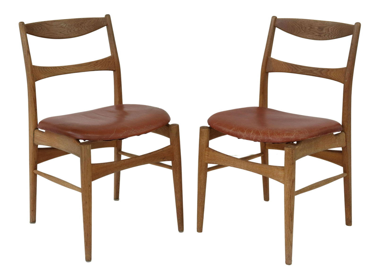 (2) SWEDISH MID-CENTURY MODERN SIDE CHAIRS (1 of 3)
