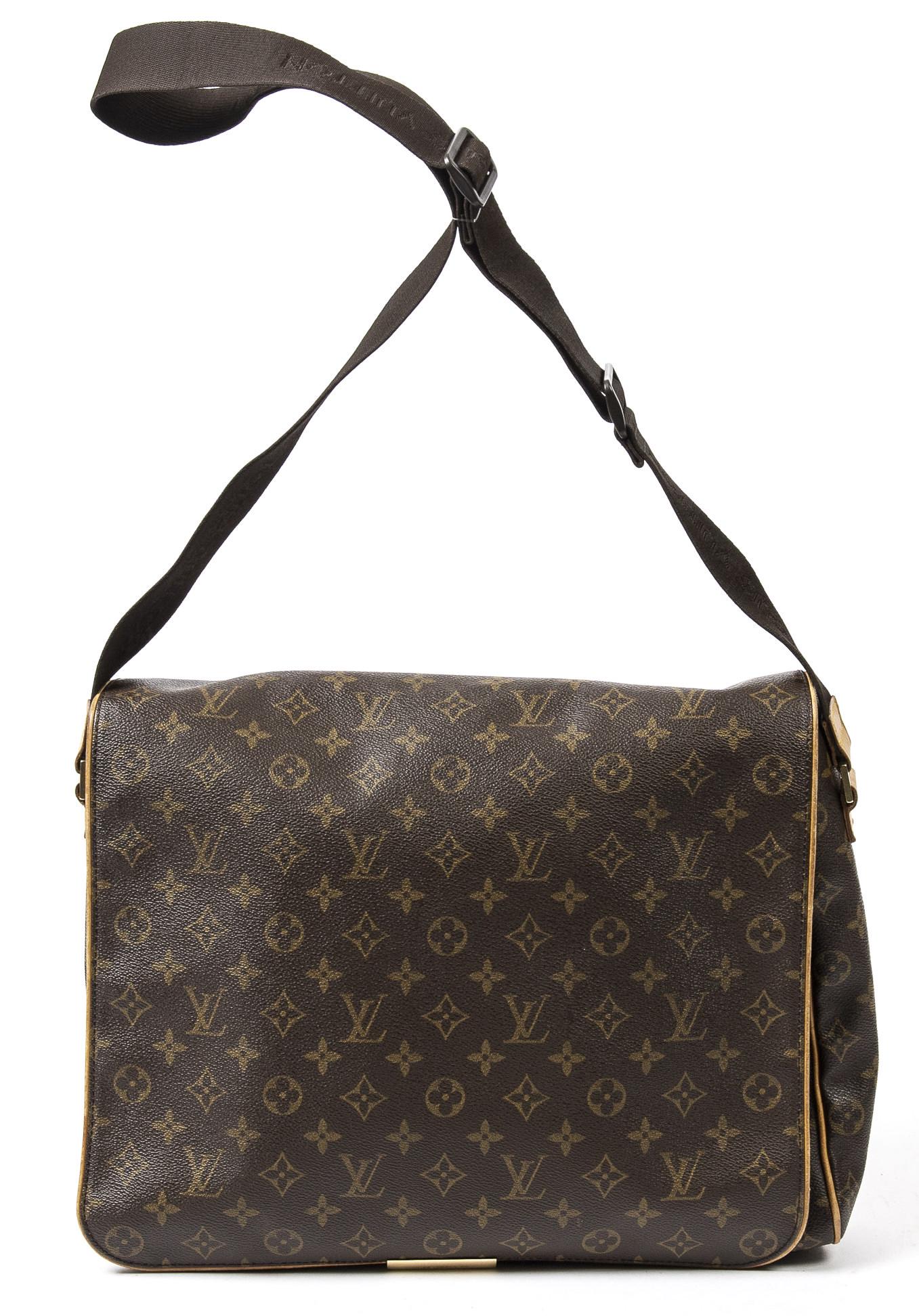 LOUIS VUITTON 'ABE'S' MONOGRAM CANVAS MESSNGER BAG (1 of 10)