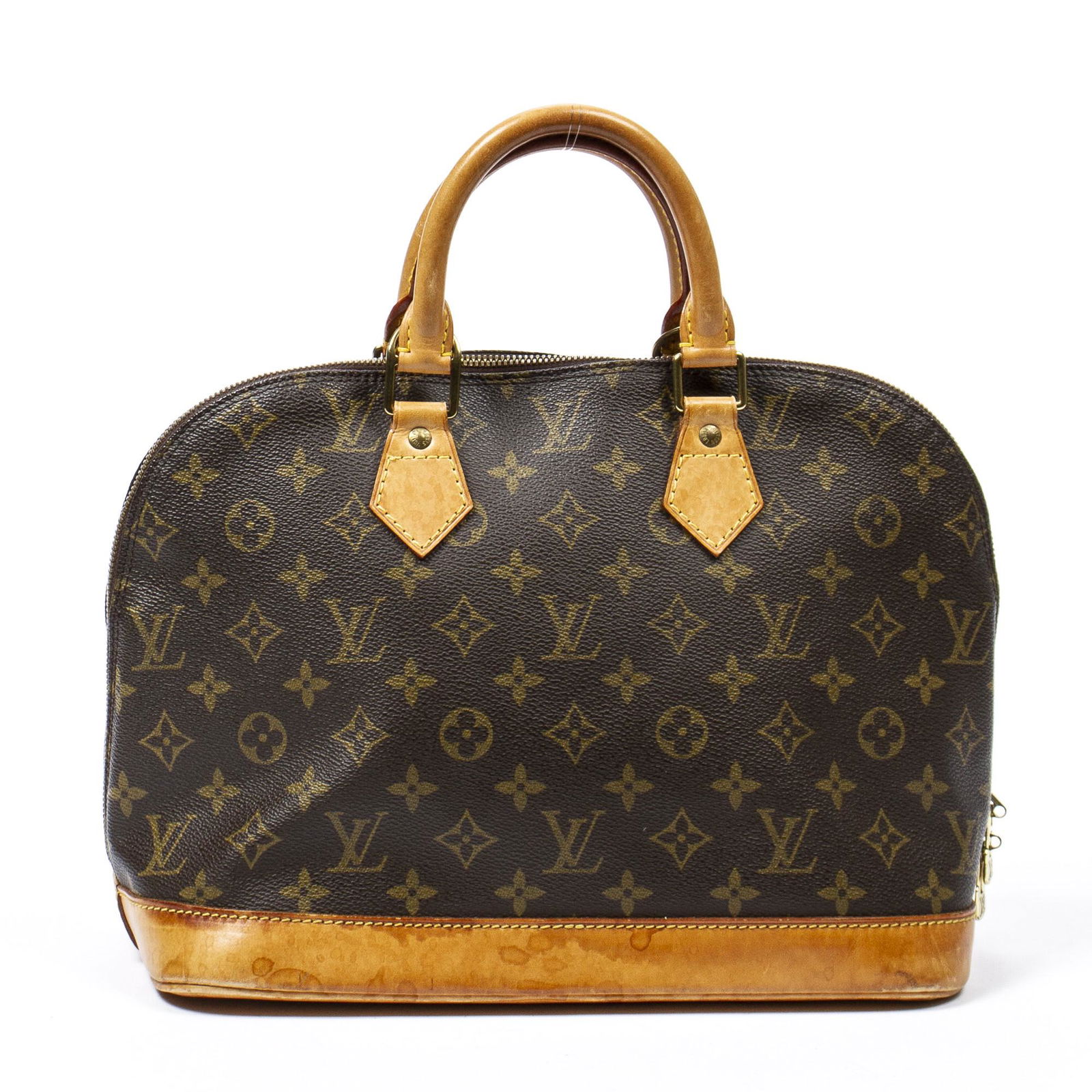 LOUIS VUITTON MONOGRAM CANVAS 'ALMA PM' HANDBAG (1 of 7)