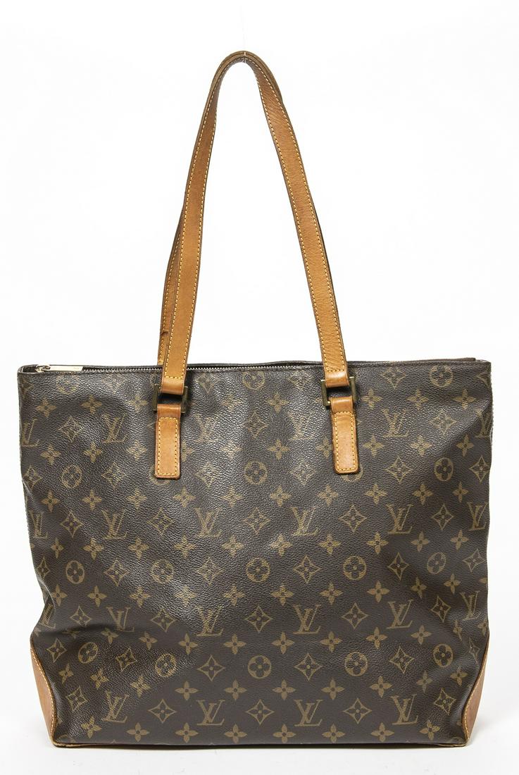 LOUIS VUITTON 'CABBAS MEZZO' MONOGRAM SHOULDER BAG (1 of 7)