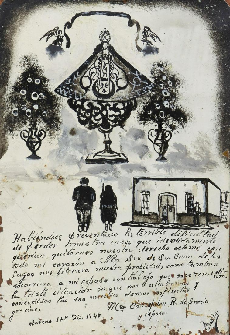 RELIGIOUS EX-VOTO, OUR LADY OF SAN JUAN, MEXICO (1 of 5)