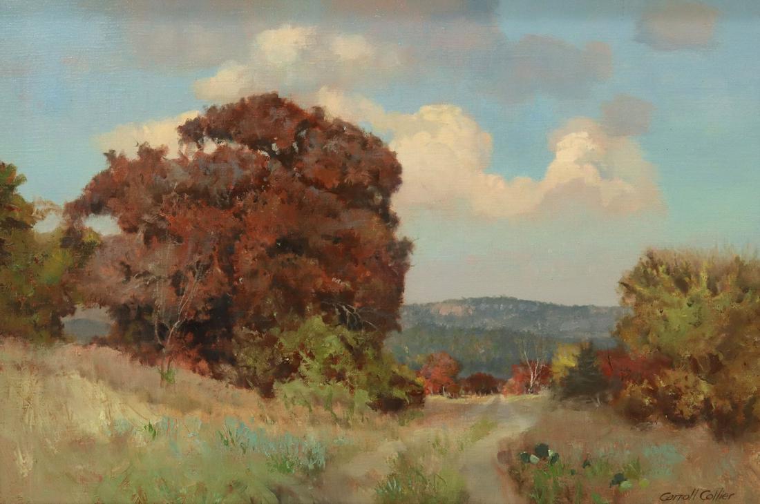 CARROLL COLLIER (D.2017) HILL COUNTRY LANDSCAPE (1 of 4)