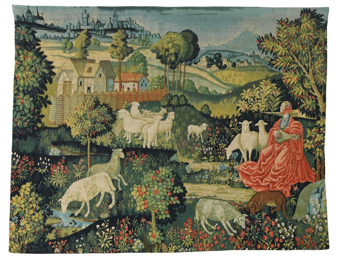 FRENCH ROBERT FOUR CONCERT CHAMPETRE TAPESTRY (1 of 4)