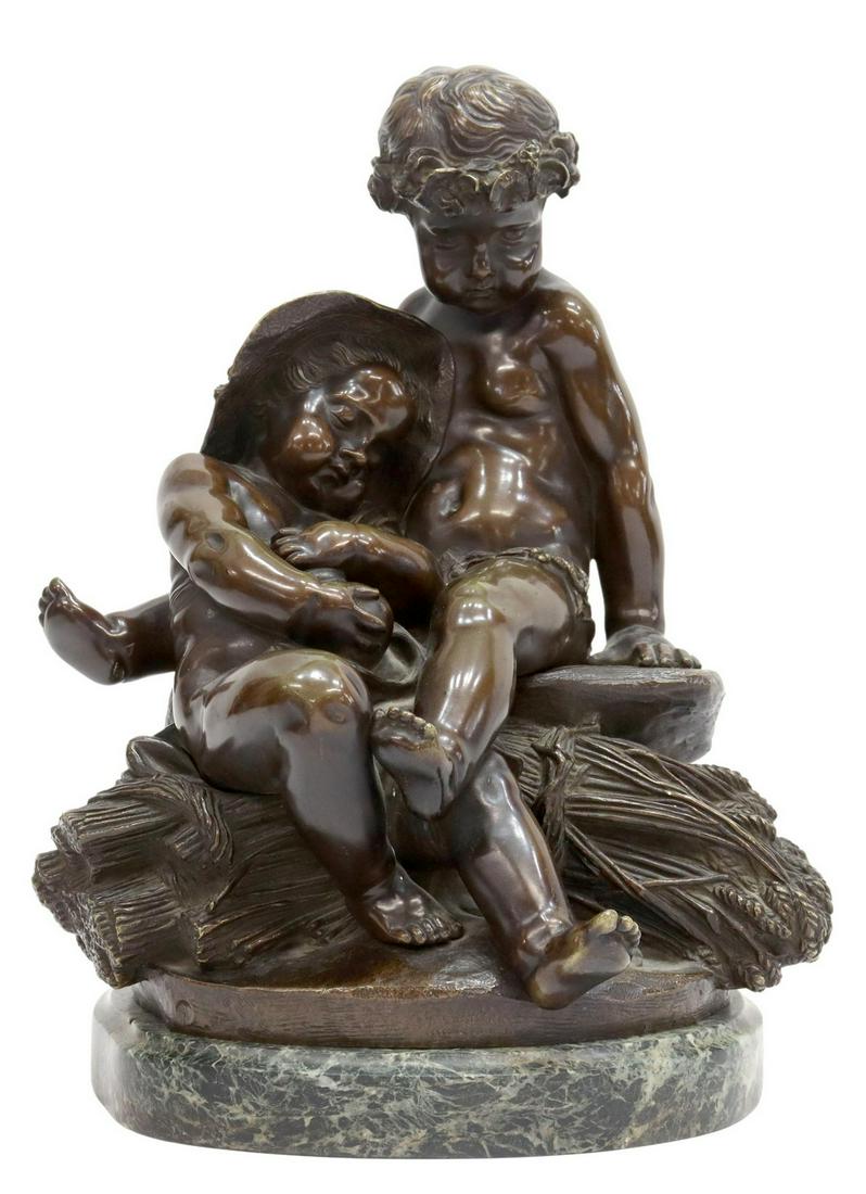 JEAN MARIE PIGALLE (1792-1857) BRONZE SCULPTURE (1 of 5)