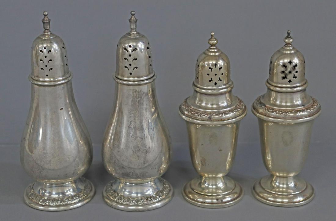 (4) AMERICAN STERLING SALT & PEPPER SHAKERS (1 of 5)