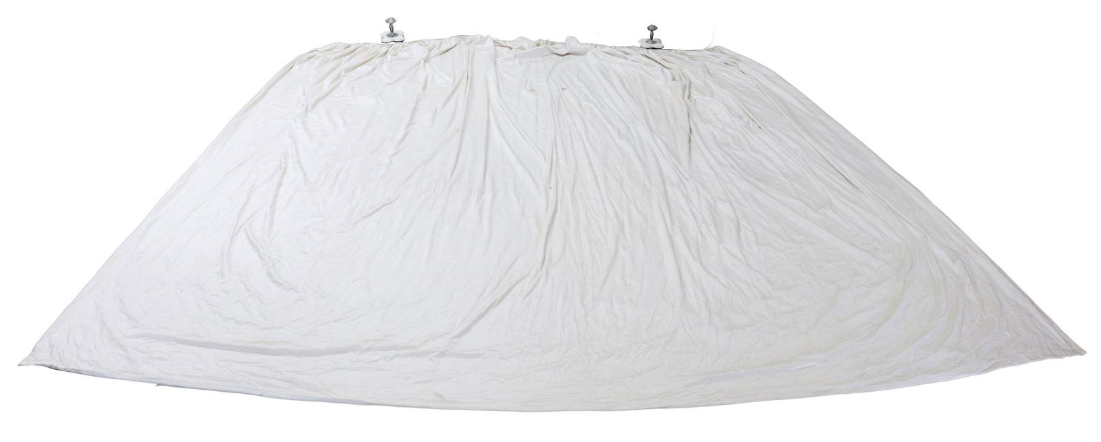 3) SHERLE WAGNER (ATTRIB) TIEBACKS & CURTAIN PANEL (1 of 5)