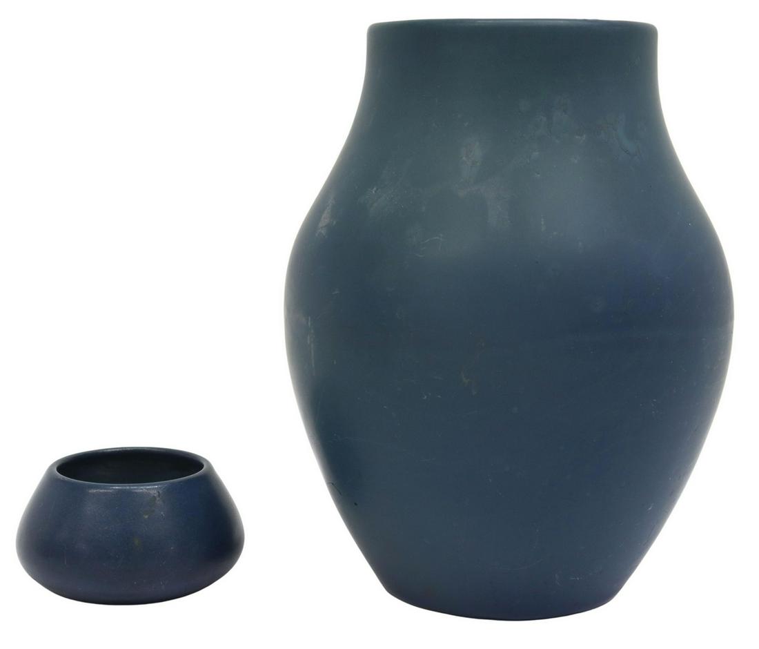 (2) ARTS & CRAFTS HAMPSHIRE & MARBLEHEAD POTTERY (1 of 4)