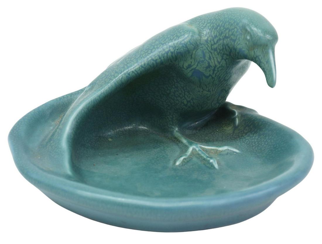 ARTS & CRAFTS ROOKWOOD POTTERY ROOK TRAY, 1139 (1 of 5)
