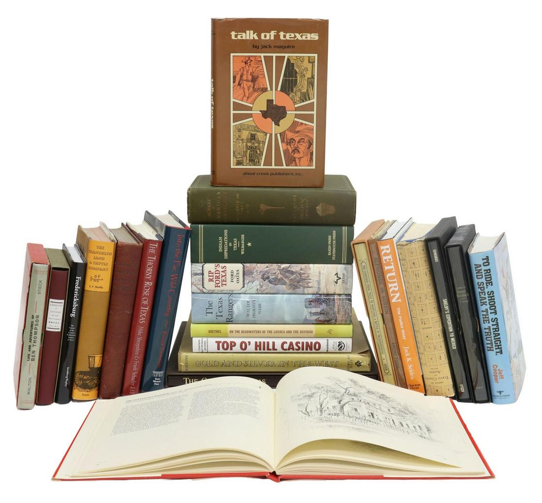 (24) TEXANA BOOKS, HISTORIES & BIOGRAPHIES (1 of 6)