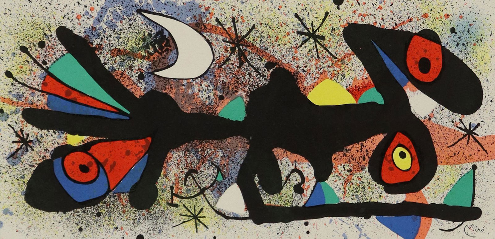 JOAN MIRO (1893-1983) 'CERAMIQUES' LITHOGRAPH (1 of 4)