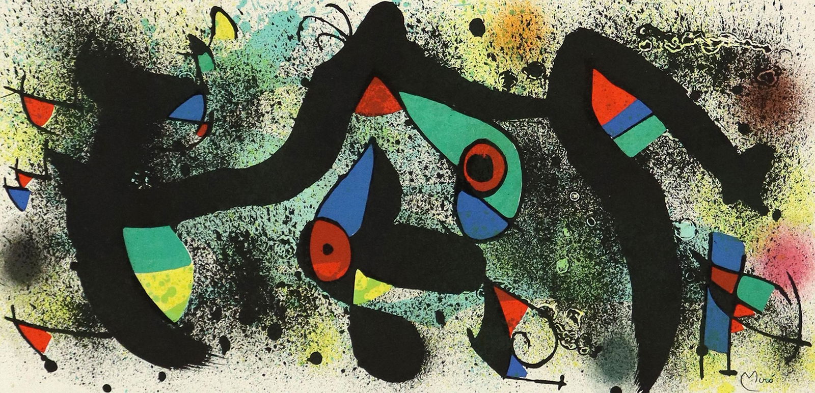 JOAN MIRO (1893-1983) 'CERAMIQUES' LITHOGRAPH (1 of 4)